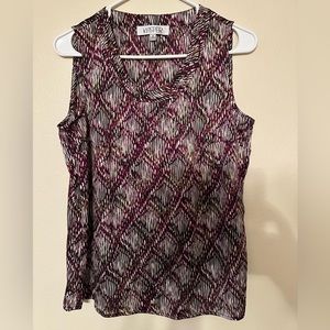 NWOT Scoop-Neck Sleeveless Top by Kasper